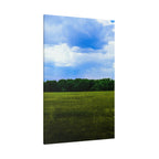 Early 2000s / XP Inspired Serene Meadow Matte Canvas Print | Stretched Landscape Wall Art