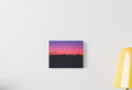 Vaporwave Sunset Horizon Matte Stretched Canvas (1.25")