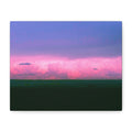 Sunset Storm Matte Canvas Print | Pink & Purple Cloudscape Stretched Canvas